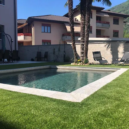 Miranda, Modern Duplex, Garden, Swimming Pool, Parking * Losone